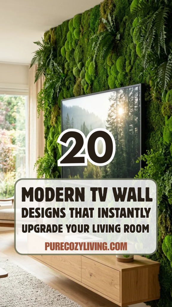 20 Modern TV Wall Designs That Instantly Upgrade Your Living Room