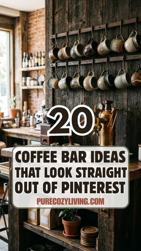20 Coffee Bar Ideas That Look Straight Out of Pinterest