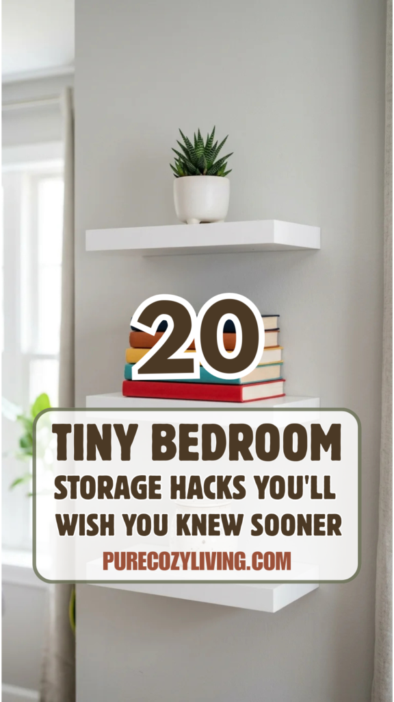 20 Tiny Bedroom Storage Hacks You’ll Wish You Knew Sooner