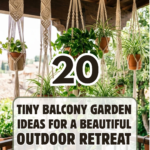 20 Tiny Balcony Garden Ideas for a Beautiful Outdoor Retreat